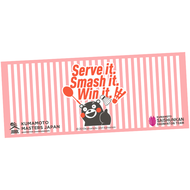 熊本大師日本條紋毛巾熊本熊版