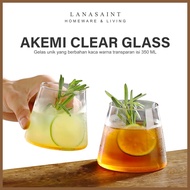 LANASAINT Akemi Clear Glass