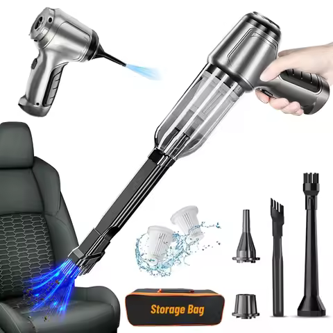 Portable Car Vacuum Cleaner Powerful Wireless Car Vacuum Cleaner 95000PA Strong Suction Handheld Veh