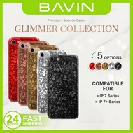 BAVIN Hard Cover Bling Glitter Smartphone Case Compatible for iP 7 / iP 7+