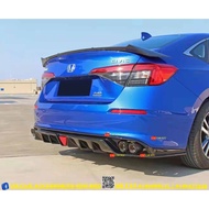 HONDA CIVIC FE 2022 2023 DOUBLE EXHAUST TIP