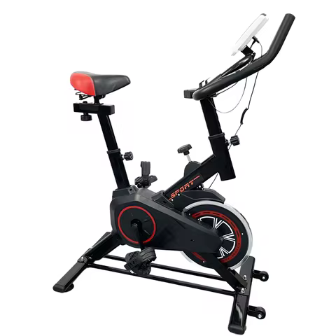 Indoor Bike Silent Home Cycling Exercise Indoor Spin Bike Equipment Adjustable Fitness Bike for Card