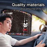 Car Sunscreen Car Glass Curtain Car Window Magnetic Sunshade Sun Protection Car Window Curtain Car S
