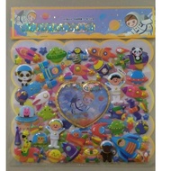 CONTENTS 2 PLANET Embossed Stickers ASTRONAUTS/ SPACE/