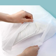 1pc Disposable One Time Used 80x50cm Pillow Cover Case Home Travel Essential Non Woven Pillowcase