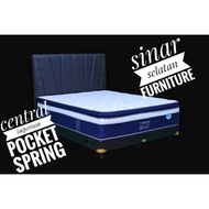 Central Imperium Pocket Spring Bed Set 160 / 180 / 200 / 100 /