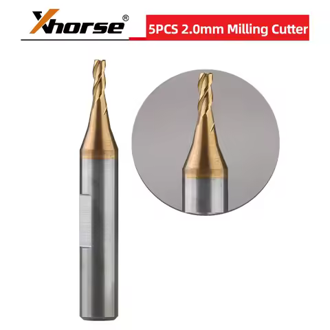 Xhorse XCMN06EN 2.0mm Milling Cutter For Condor XC-Mini Plus/Plus II/XC-002 and Dolphin XP005/XP005L