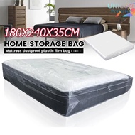 70.86''PE Mattress topper protector Dust Cover Reusable Moisture-proof Waterproof mattress protector