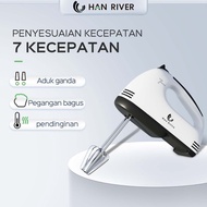 Han River Hand Mixer Pembuat Kue (HRDDQ01WT)