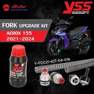 ชุดอัพเกรด โช้คหน้า YSS FORK UPGRADE KIT AEROX 2021-2024
