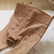 stockings2条装 中厚丝袜女春秋款蝴蝶裆连袜裤120D天鹅绒防勾丝打底裤大码新款25.9.9