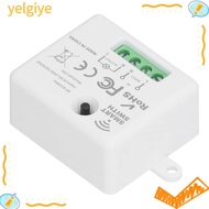 YELGIYE Smart Switch Module, Compact 433MHz WiFi Relay Switch, Mini 10A Remote Switch Smart Home
