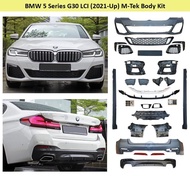BMW G30 LCI 2021 2022 2023 Msport M5 bodykit conversion body kit front side rear bumper skirt lip di