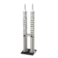 Archbrick 雙子星塔微積木 Nanoblock