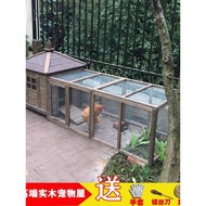 Outdoor Chicken Cage Rabbit House Duck House Pet House Solid Wood Villa