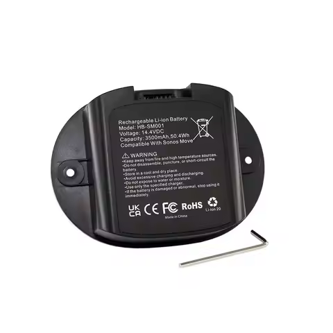 3500mAh Bluetooth Speaker Battery For Sonos Move Move 2 Battery MOVE1US1 MOVE1US1BLK MOVE2US1/2US1BL