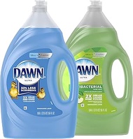 Dawn Dish Soap + Antibacterial Hand Soap, Includes 1 Dishwashing Liquid Refill Original Scent, 1 Han
