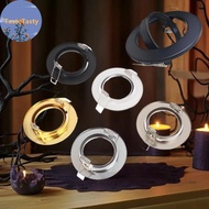 TasteTasty 1 Set Round Fixture Adjustable Downlight Led Holders Cutout For Bulb Holder Recessed LED 