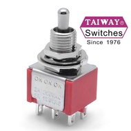 [Yousheng Musical Instruments] Taiway DPDT On Switch Three-Stage Toggle