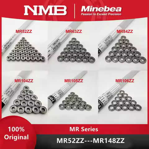50pcs Minebea NMB High Speed Bearing MR52 62 63 72 74 83 84 85 95 104 105 115 106 126 117 137 128 14