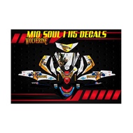 Decals, Sticker, Motorcycle Decals for Yamaha Mio soul I 115, 023,