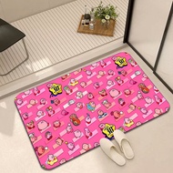 Superhero Spiderman Absorbent Bathroom Mat Cartoon Marvel Non-Slip Floor Rug Sink Area Soft Pad Door
