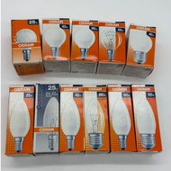OSRAM E14/E27 25W/40W/60W  Incandescent Bulb Mentol Lampu