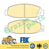 FBK Disc Brake Pad Front for FD6071S Mitsubishi Canter F308 FB511