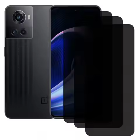 3D Privacy Tempered Glass For Oneplus Ace Pro 8T 9RT 9 7 9R Anti-spy Screen Protectors For Nord CE 2