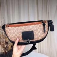 CH 76187 78727 100% C Brand sling bag man Men Waist Bag/Sling Bag/Shoulder Bag /Messenger Bag /Cross