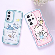 Samsung S25 S25Plus S25+ S25Ultra S24 S24FE S24Plus S24+ S24Ultra A05 A05s A15 A25 A35 A55 Wavy Case
