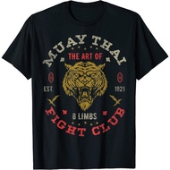 T-Shirt Muay Thai Er Vintage Tee Twin Tiger Art Of 8 Limbs T-Shirt