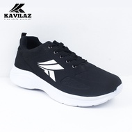 KAVILAZ true style yourself Sepatu pria big size jumbo hitam polos sepatu kassual formal Size 43-48