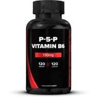 Strom Sports P-5-P Vitamin B6 150mg, 120 Capsules(packaging may vary)