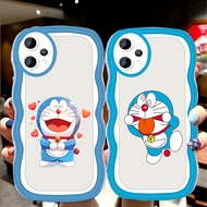S-45 Doraemon Casing for Realme 9 Pro Plus 14X 9i C30 C35 14 C31 14T 5G transparent TPU