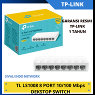 SWITCH HUB TP-LINK LS1008 10/100mbps DESKTOP SWITCH HUB 8 PORT