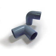 PVC Elbow 90°/ Penyambung Elbow Paip PVC/ PVC Pipe Fitting Elbow 90° (32mm, 40mm, 50mm)