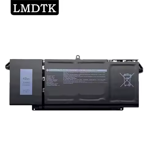 LMDTK New 9JM71 11.4V 42WH Laptop Battery for Dell Latitude 5320 7520 7320 7420 P134G