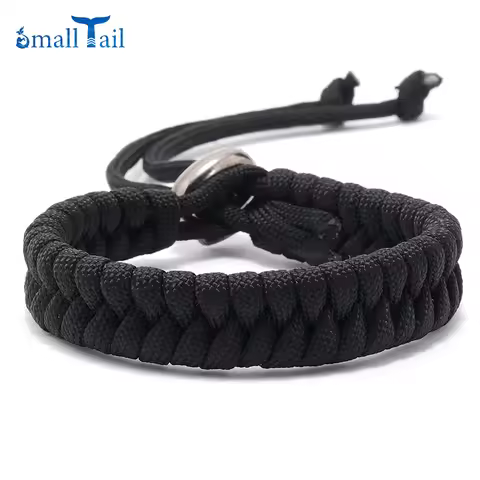 7Core Paracord Escape Outdoor Emergency Plaited Rope Bracelet Men Women Camping Survival Adjustable 