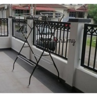 3v (6+2 bar) outdoor cloth hanger/cloth rack/ rak sidai baju / rak ampai baju