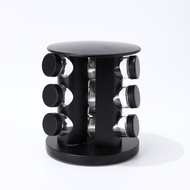 Set Seasoning Rack Rack Round Fashion Seasoning Storage Device Rotating Seasoning Food Grade Kitchen
