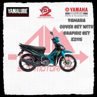 YAMAHA EZ COVERSET GREEN BODY KIT FULL SET EZ115 COVERSET CYAN EZ115
