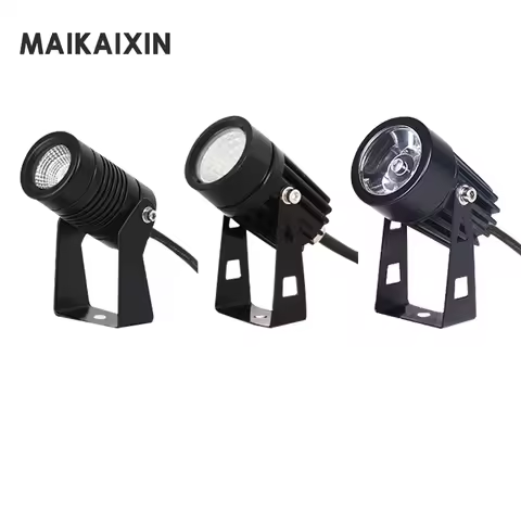 1W 3W 5W Outdoor Garden Landscape Light 220V 110V 12V LED Lawn Lamp COB Waterproof Lighting Led Ligh