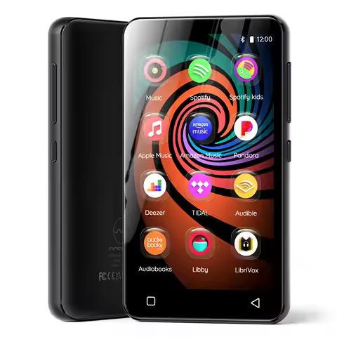 INNIOASIS Reproductor MP3 Player Bluetooth Speakers & WiFi, HiFi Dap MP4 Music Player Support Spotif