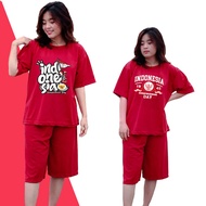 GF - Adult Culottes Pants Set 3/s 4 Hut Ri JumboWanita Up Independence Day Clothes