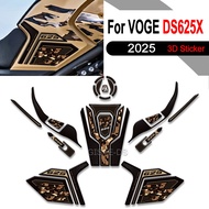 NEW Motorcycle 3D Epoxy Resin Tank Pad Protection Sticker Kit For CFMOTO 675NK 675 NK 2024 2025