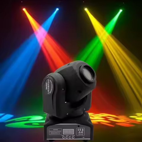 Multi functional shaking head pattern small beam light LED dance hall stage bar party jumping KTV ro