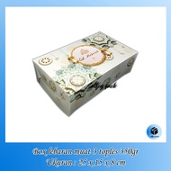 1 pack contains 5 pcs DUS CAKE PACKAGING FITS 3 JARS LONG 350GR BOX PARCEL NASTAR COOKIES EID UL FIT