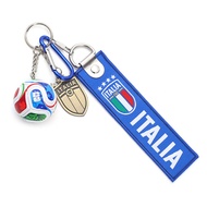 Football Team Emblem Keychain Pendant