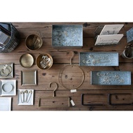 Japan Imported Fog Linen Work Handmade Brass/Solid Wood Drying Hanger Scarf Skirt Hanger Simple